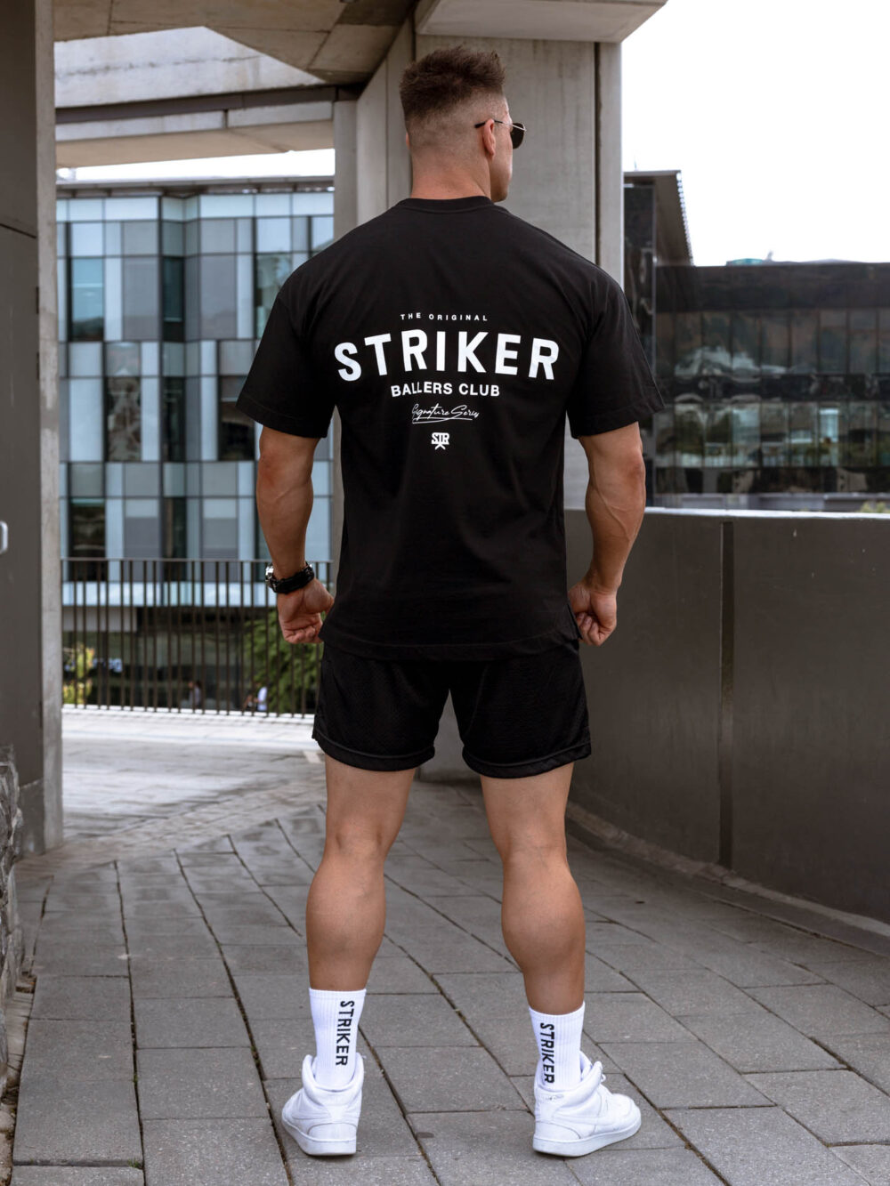 STRIKER Ballers Club Oversized Tee - Black