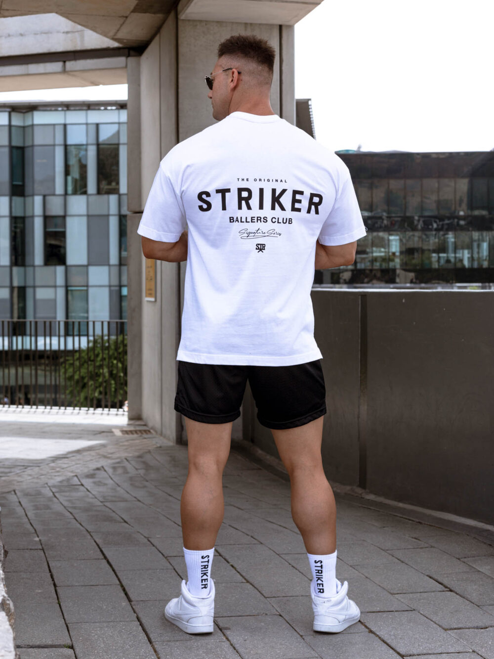 STRIKER Ballers Club Mesh Shorts - Black - Image 7