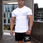 STRKR Athletic Fit Premium Tee - White