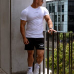 STRKR Athletic Fit Premium Tee - White - Image 6