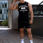 STRIKER ATHLETICS Sleeveless Tank - Black - Image 17