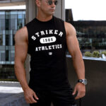 STRIKER ATHLETICS Sleeveless Tank - Black - Image 12