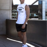 STRIKER ATHLETICS Sleeveless Tank - White - Image 11