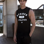 STRIKER ATHLETICS Sleeveless Tank - Black - Image 6