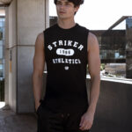 STRIKER ATHLETICS Sleeveless Tank - Black - Image 11