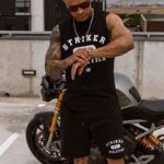 STRIKER ATHLETICS Sleeveless Tank - Black - Image 14