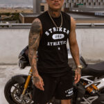 STRIKER ATHLETICS Sleeveless Tank - Black
