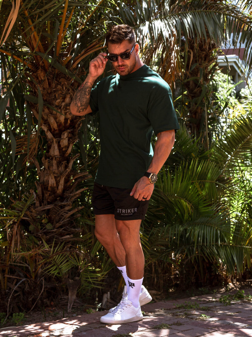 STRIKER Ballers Club Oversized Tee - Forest - Image 7