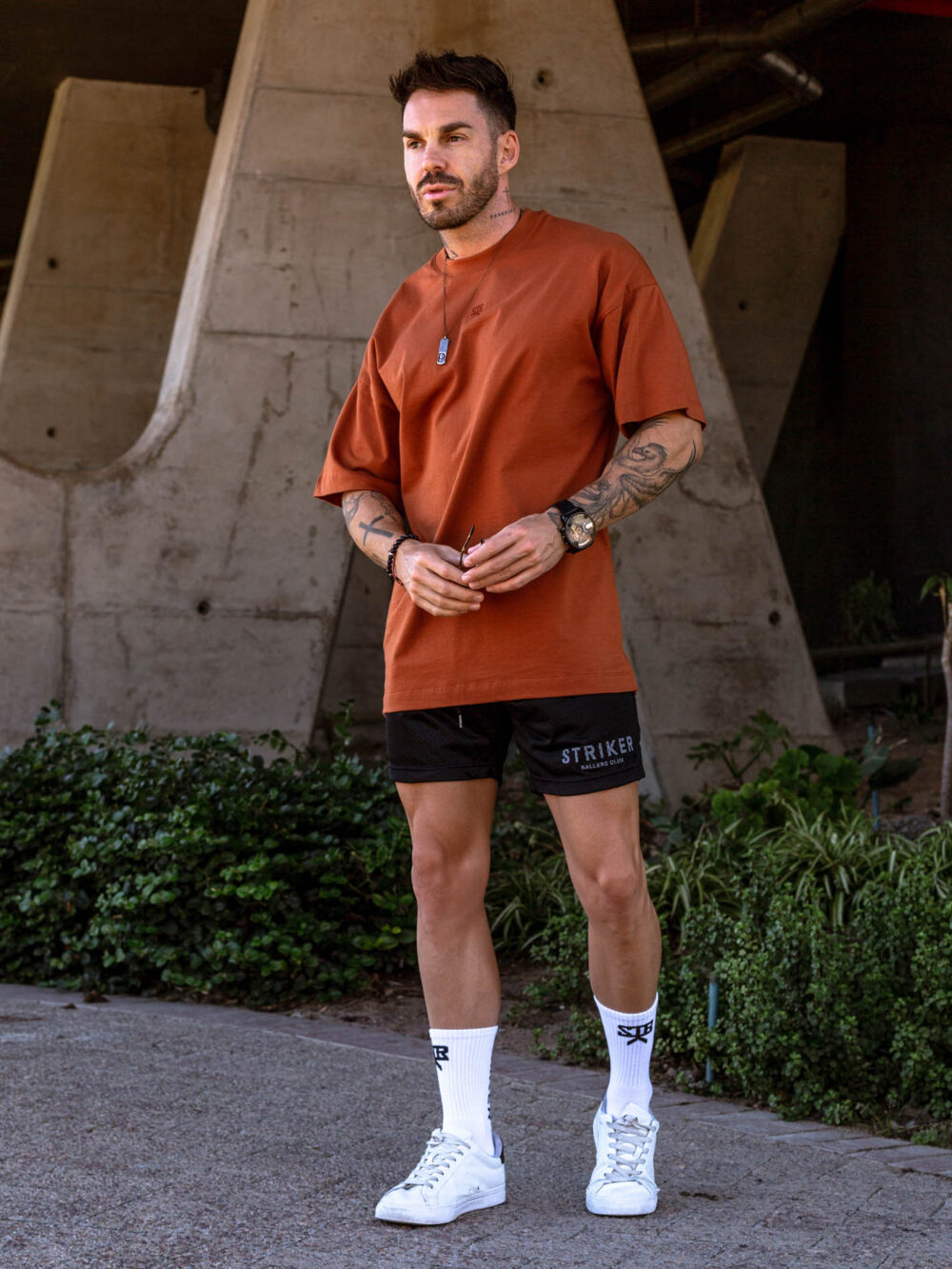 STRIKER Ballers Club Oversized Tee - Copper - Image 5