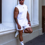STRIKER Ballers Club Mesh Shorts - White - Image 3