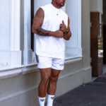 STRIKER Ballers Club Mesh Shorts - White - Image 7